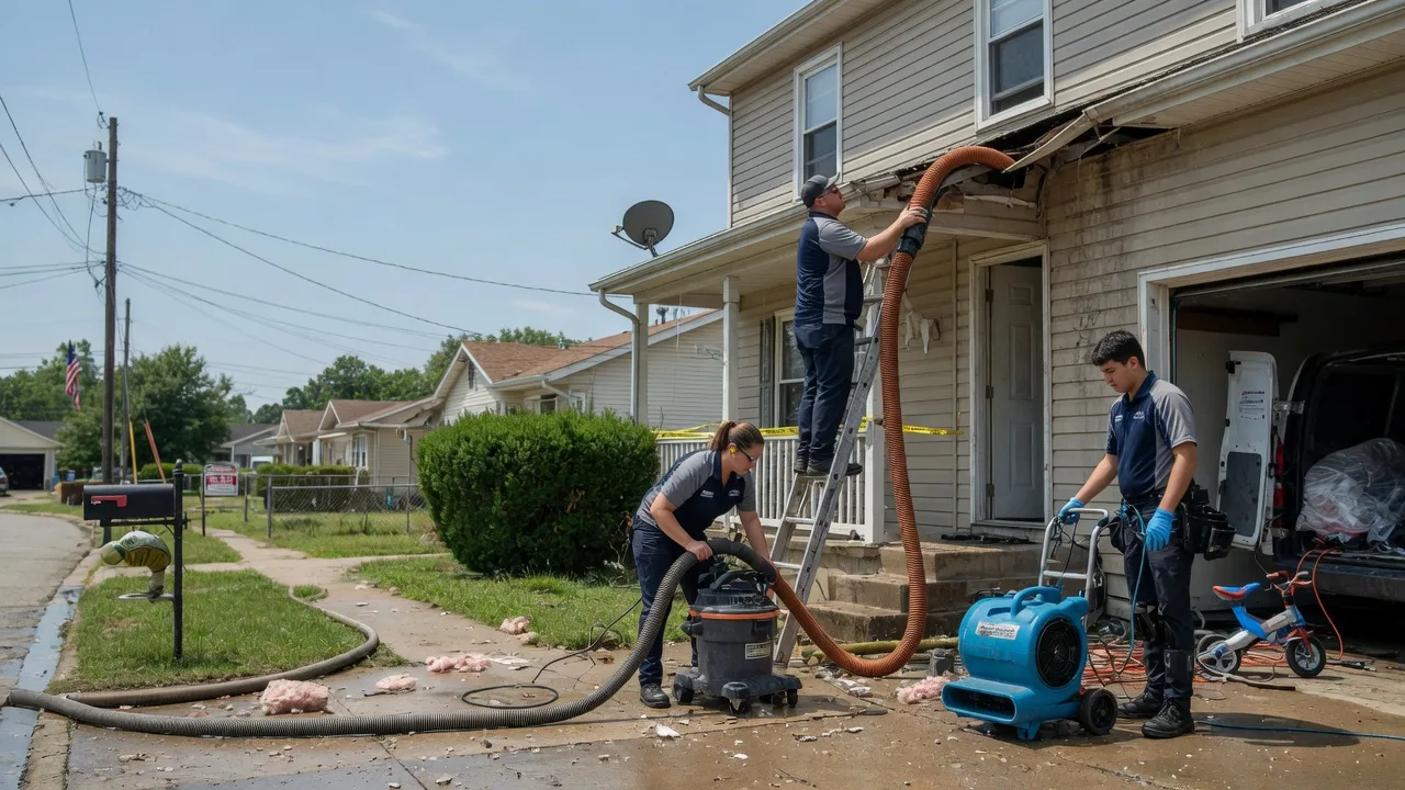 Water Damage Restoration in Ellisville, IL near me